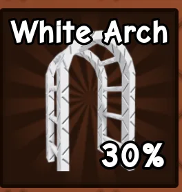 White arch / Fast delivery