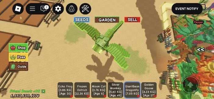 Greenbean dragonfly 7.05kg