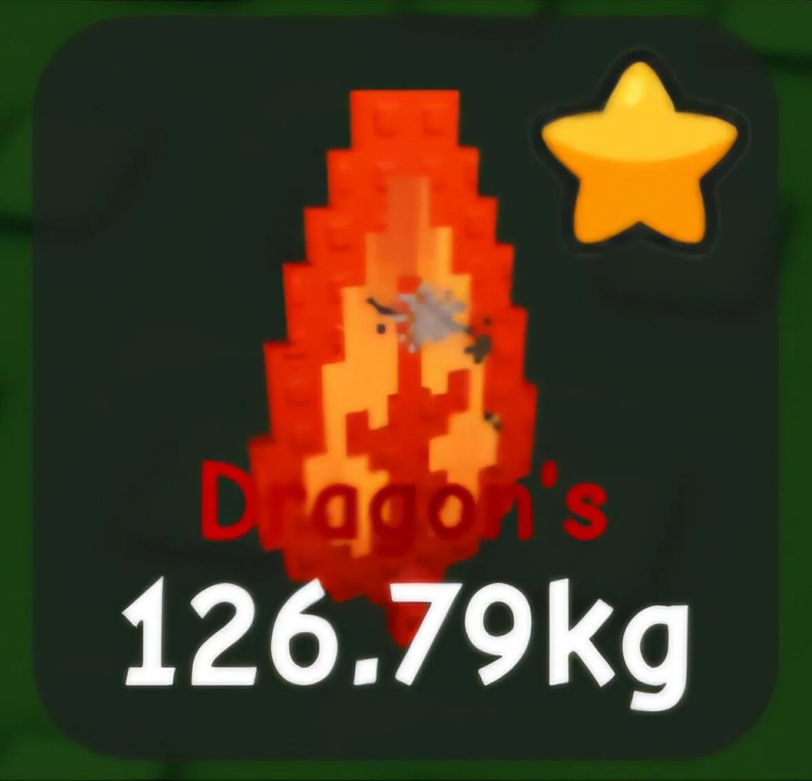 Dragon's Breath (126.79 KG) 86 M Bloodlit — Account account