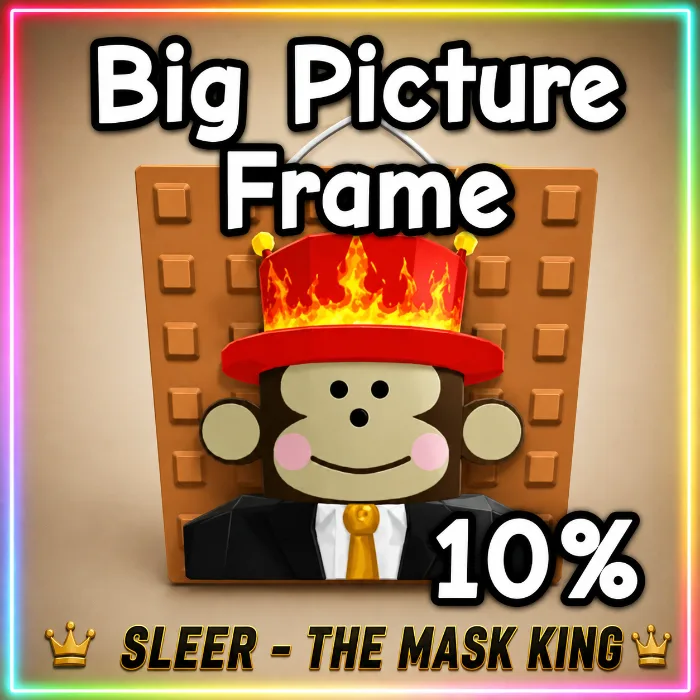 Big Picture Frame Grow a Garden 2 (Rare)