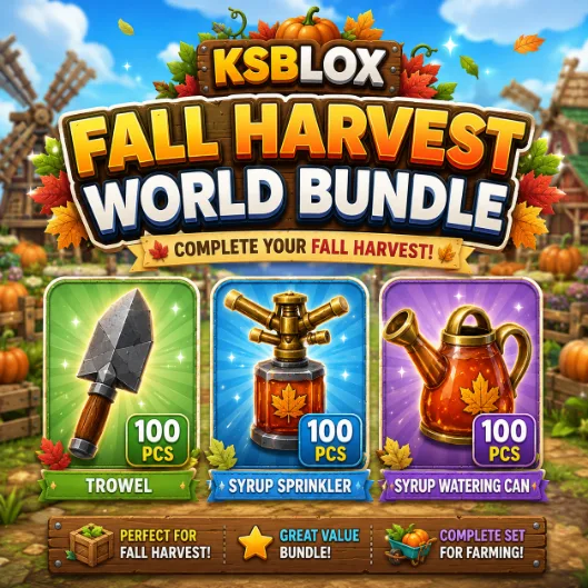 Fall Harvest Tool Bundle 100 Trowels 100 Syrup Sprinklers 100 Syrup Watering Cans