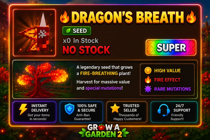 Dragon's Breath Seed — Account account
