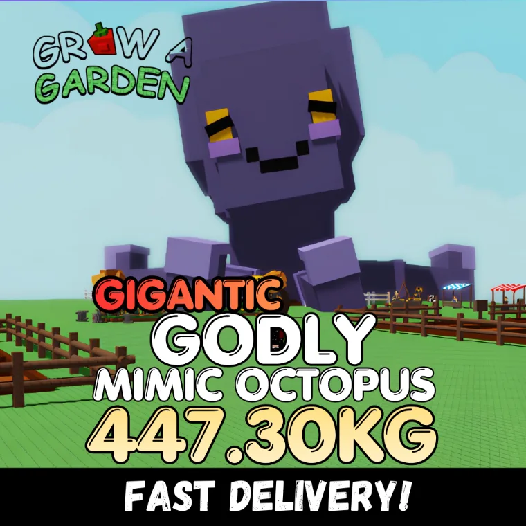 GIGANTIC Mimic Octopus 447.30KG Godly Age 500 INSTANT DELIVERY