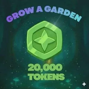 20000 Trade Tokens 20K Trade Tokens If You Buy You Handsome/Beautiful Grow A Garden Instan Delivery