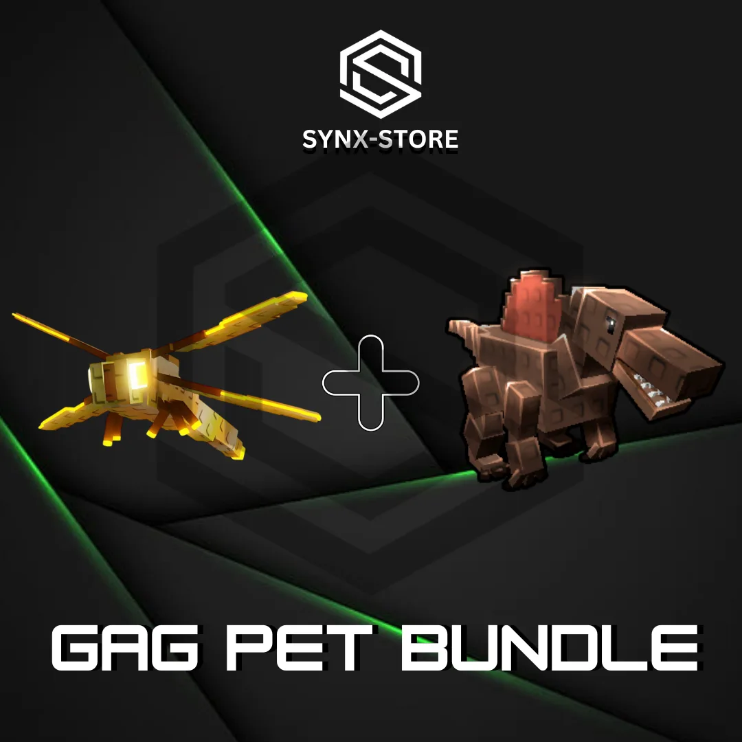 Pet Bundle 13 Dragonfly + Spinosaurus