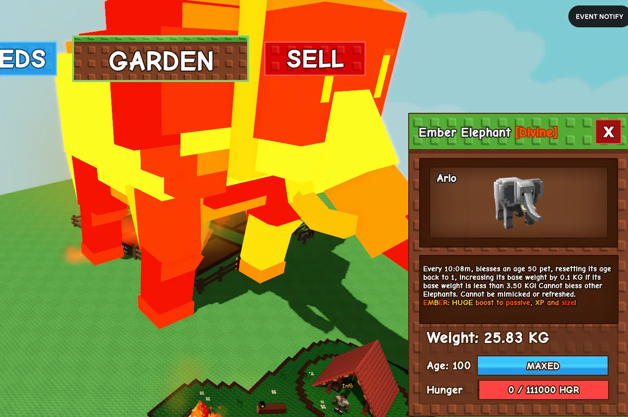25.83kg Ember Elephant — Account account