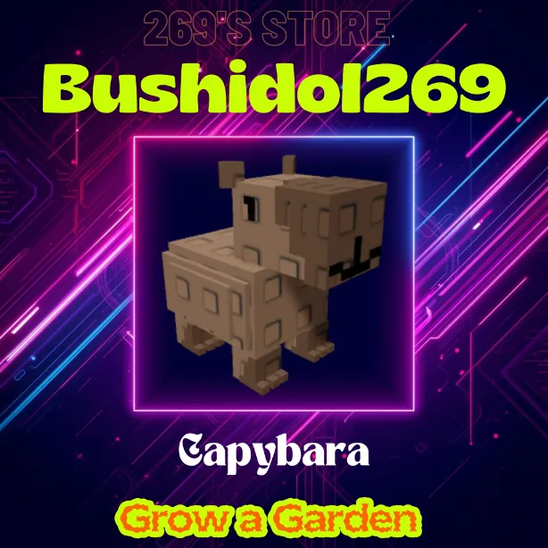 Mega Capybara / Mega Capy Grow a Garden Fast Delivery 2 6 9 Store — Account account