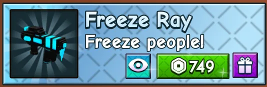 Grow a Garden 2 Freeze Ray R 749 — Account account