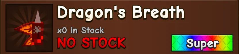 Dragon's Breath — Account account