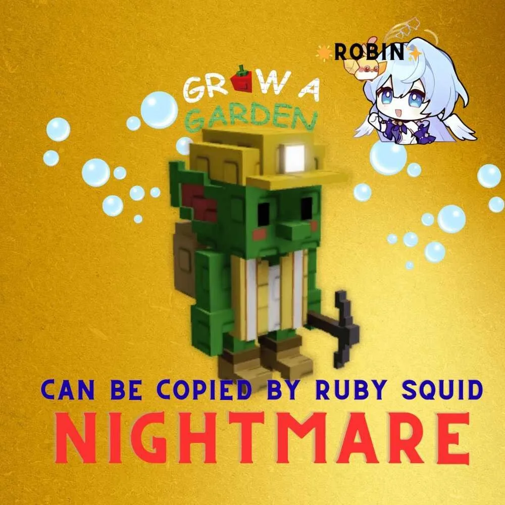 Nightmare Goblin Miner - Grow a Garden — Account account