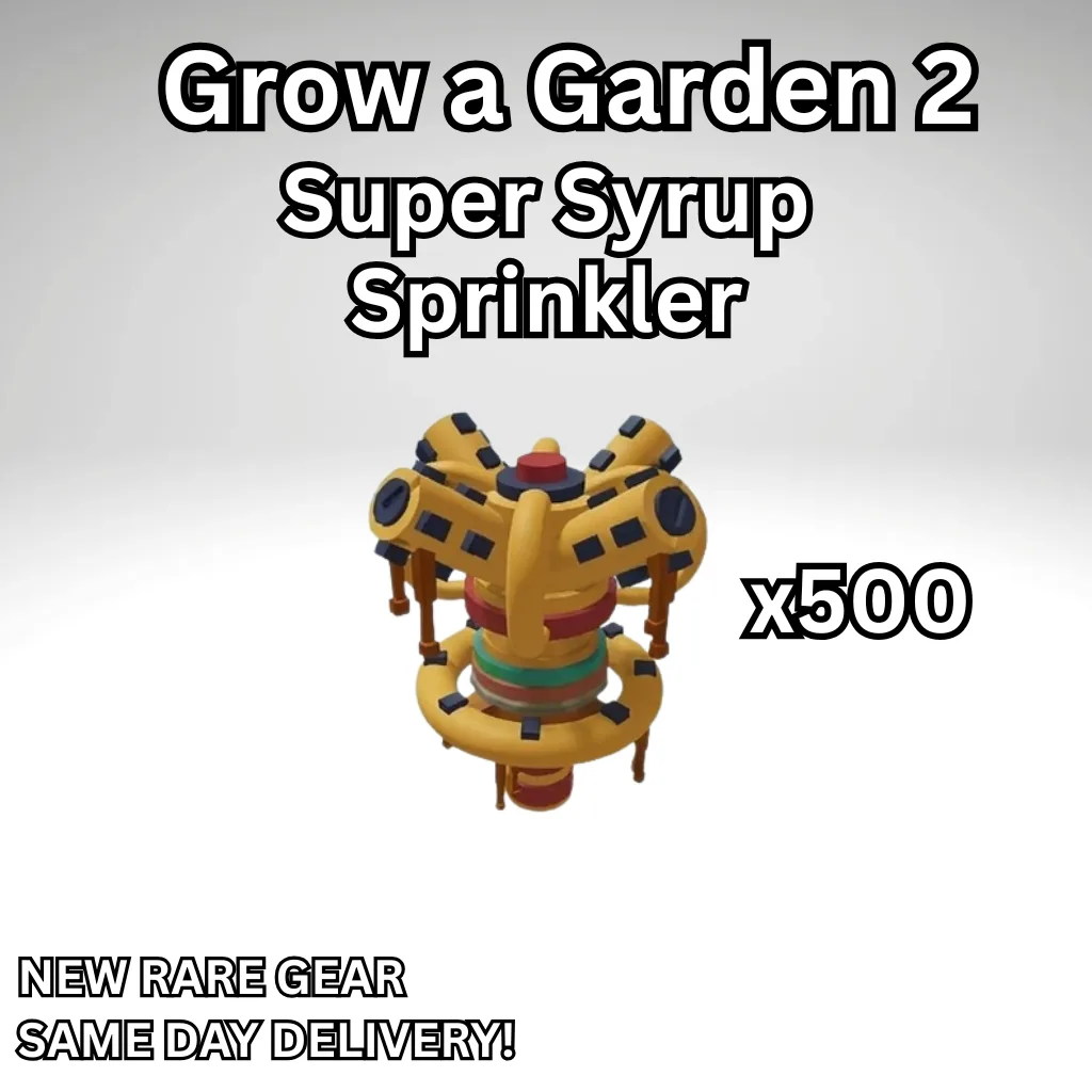 Super Syrup Sprinkler x500 CHEAPEST AND FASTEST