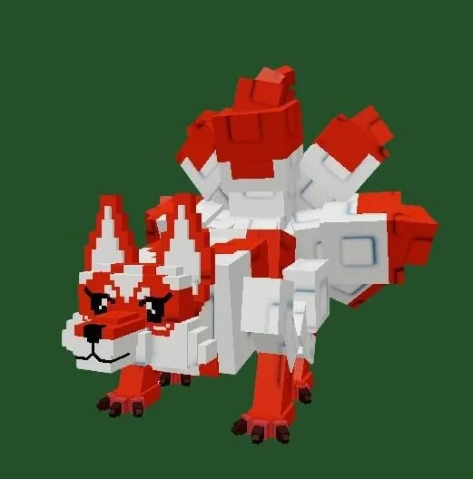 Kitsune + Wolf and Fox ( Free ) Secret Pet (0.1 ) Fall Harvest World