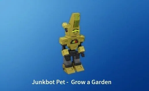 Pet Junkbot Grow a Garden Instant Delivery Safe trade GAG — Account account