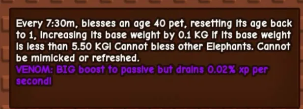 RAINBOW HATCH ELEPHANT 39KG max passive FAST DELIVERY NOT DUPED! — Account account