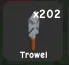 Trowel. (Rare) — Account account