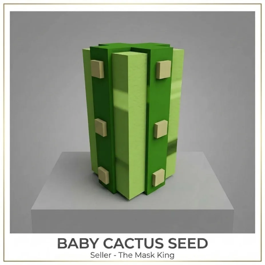 Baby Cactus Seed (Rare)