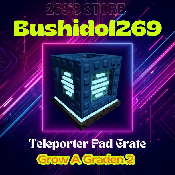 Teleporter Pad Crate Fast Delivery Bushidol2 6 9 's Store — Account account