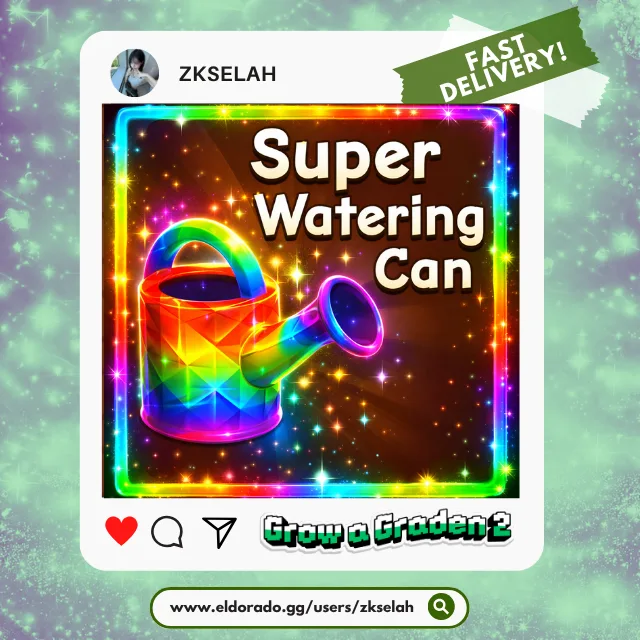 Super Watering — Account account