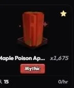 Maple Poison Apple Seed (Mythic)