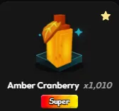 Amber Cranberry Seed (Super)