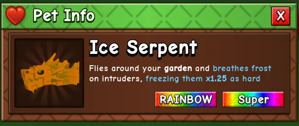Ice Serpent (Super) — Account account