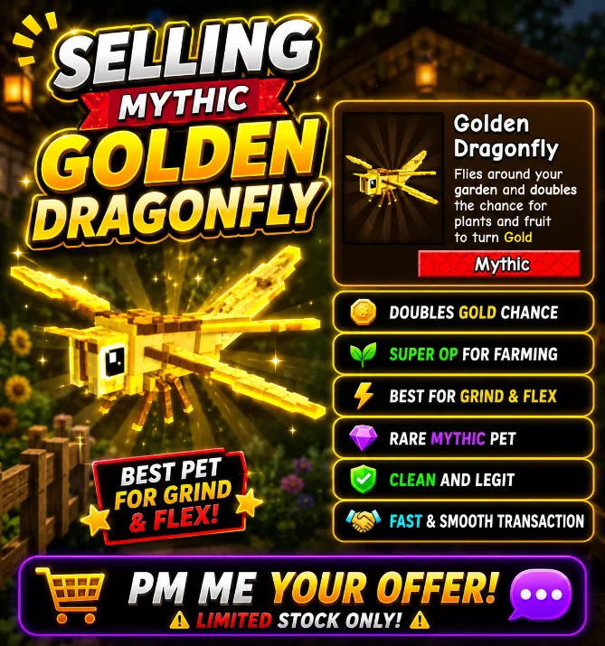Golden Dragonfly (Mythic) — Account account