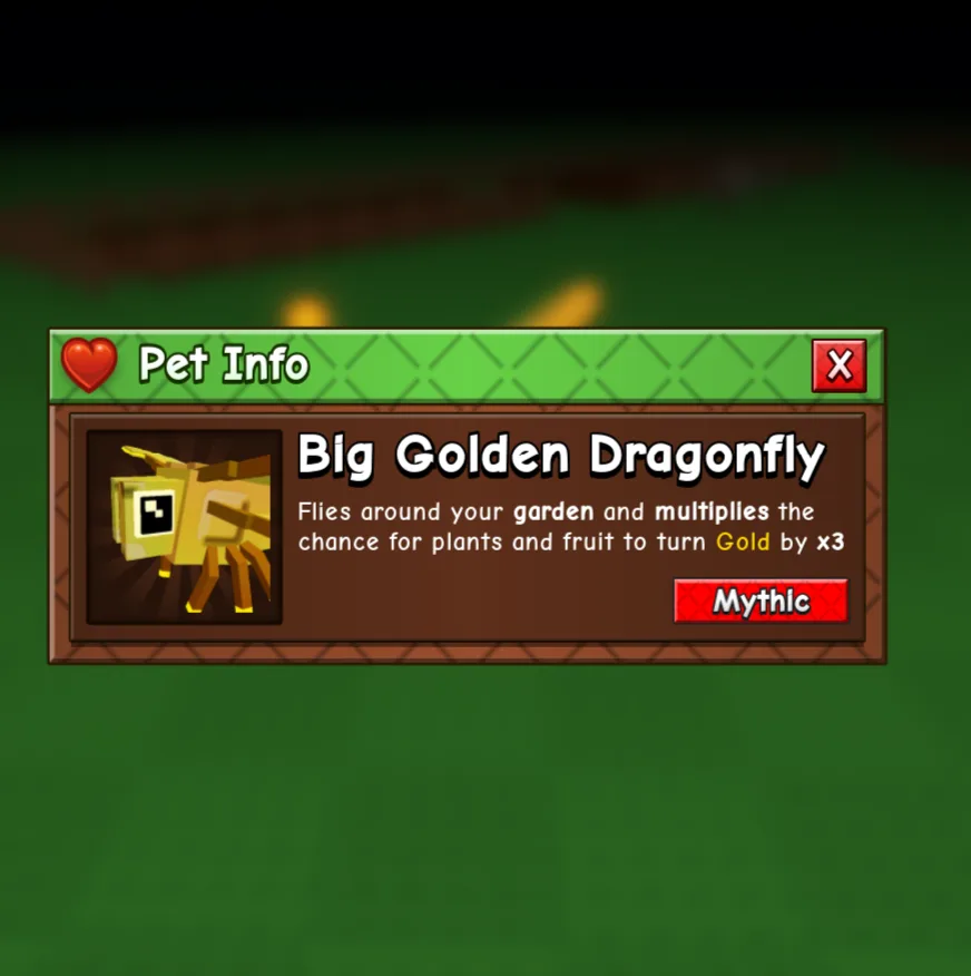 Golden Dragonfly (Mythic) — Account account