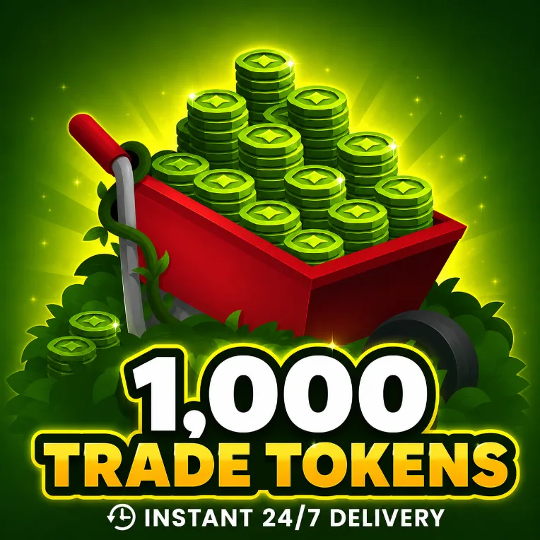 1,000 Trade Tokens - Quick Delivery