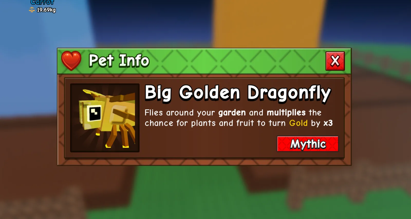 Golden Dragonfly (Mythic)