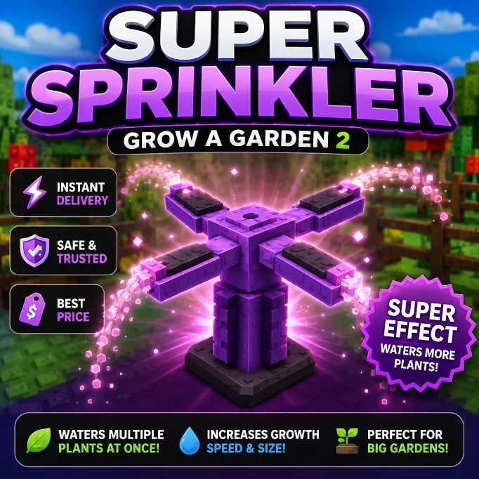 x100 Super Sprinkler Grow a Garden 2 Fast Delivery Cheap Price