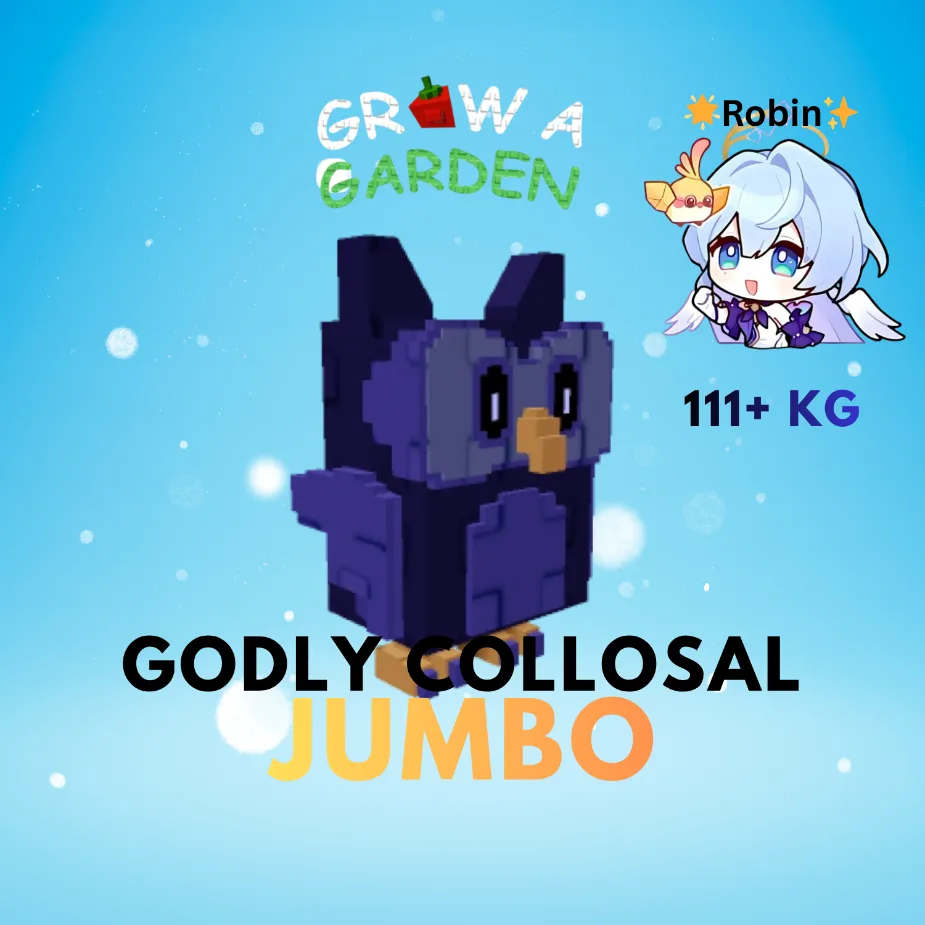 Godly Collosal JUMBO Night Owl - 111+KG - Grow a Garden — Account account