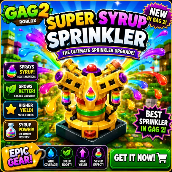 x1 Super Syrup Sprinkler