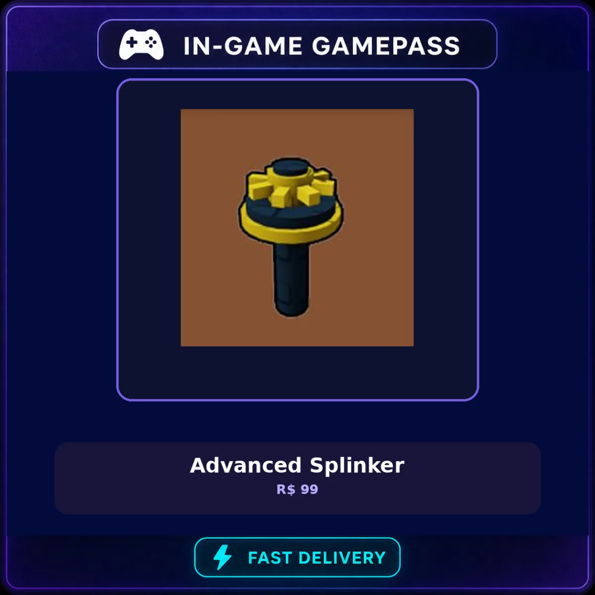 Advanced Splinker 99 Robux