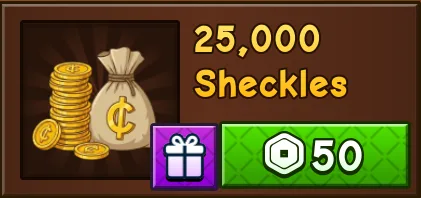 25000 Sheckles