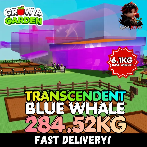 TRANSCENDENT Blue Whale 284.52KG DLC Age 500 INSTANT DELIVERY