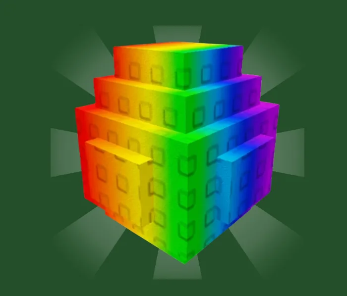 x1 Rainbow Egg World 1