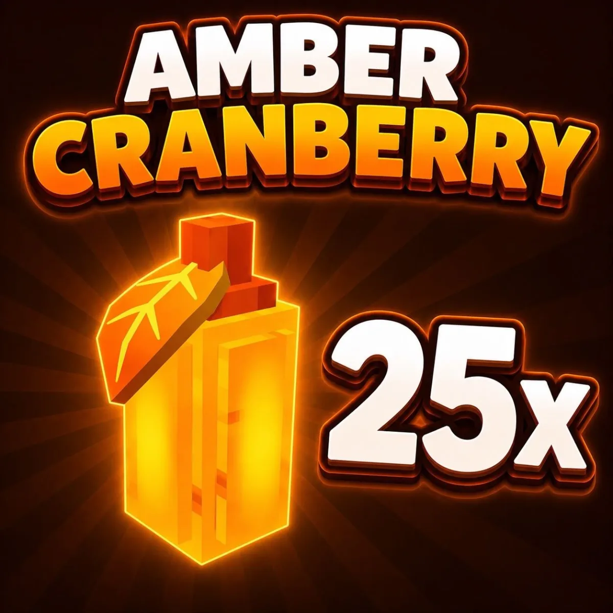 Amber Cranberry Seed (Super)
