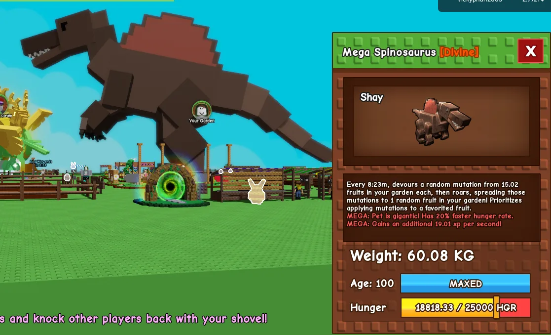 61kg+ Mega Spinosaurus