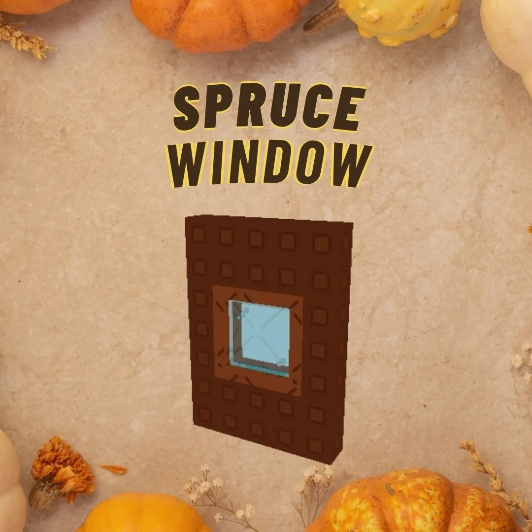 Spruce Window INSTANT DELIVERY - Grow a Garden 2