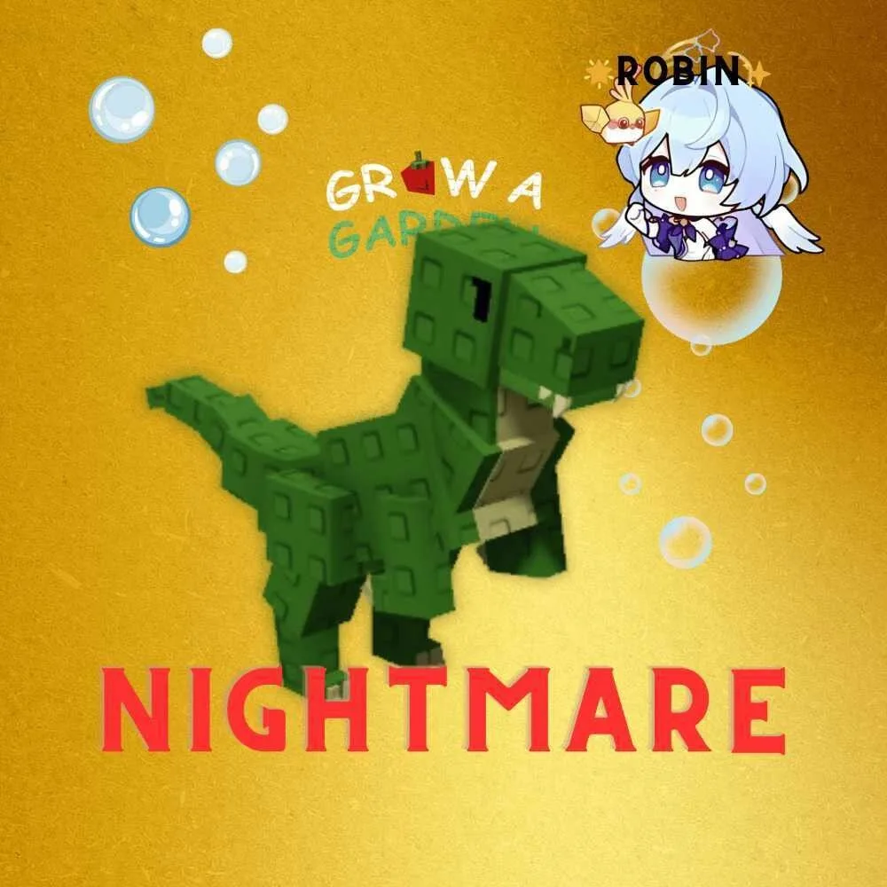 Nightmare T-Rex - Grow a Garden — Account account