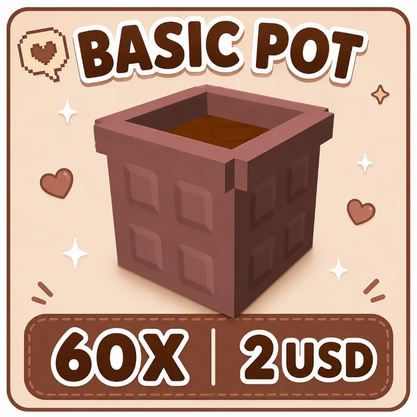 BASIC POT 60x 2USD