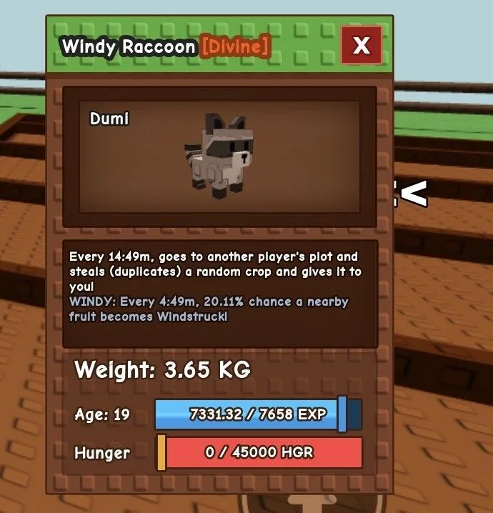 Windy raccoon going for cheap — Account account