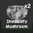 Invisibility Mushroom - INSTA DELIVERY (Legendary)