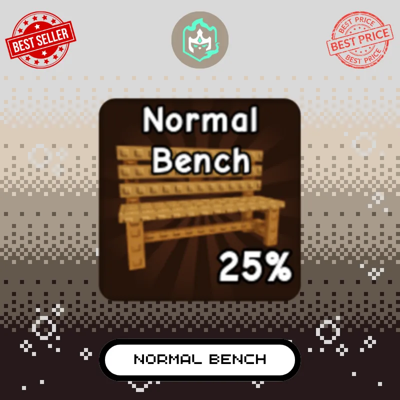 x2 Normal Bench Clean & Safe Guaranteed Instant Delivery