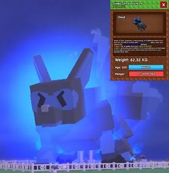 JUMBO Huge Corrupted Kitsune 60Kg — Account account