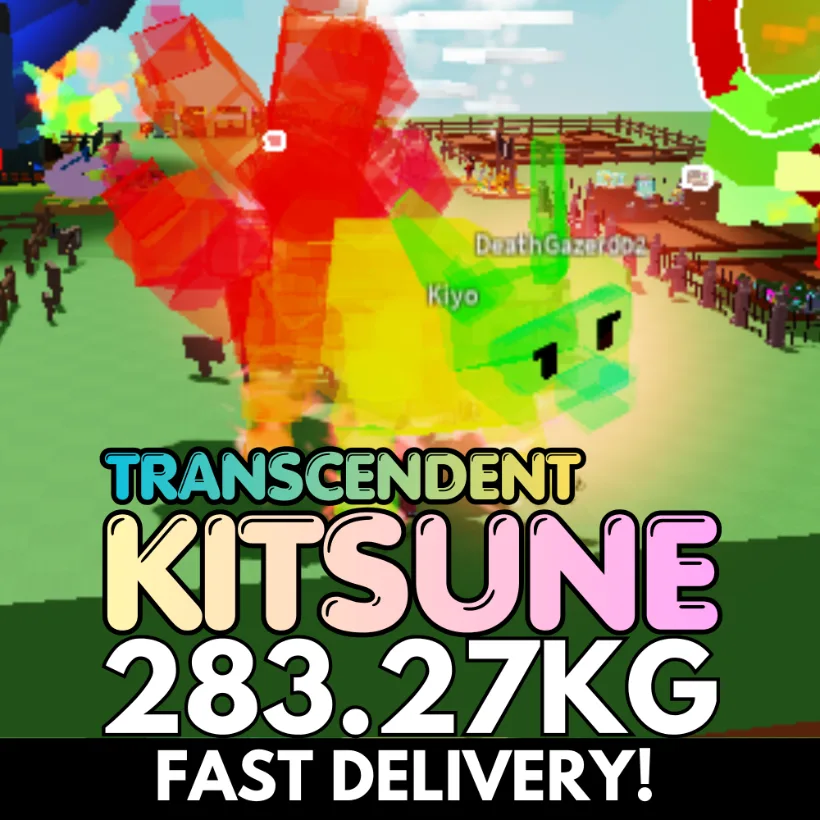TRANSCENDENT Kitsune 283.27KG Huge Age 500 INSTANT DELIVERY
