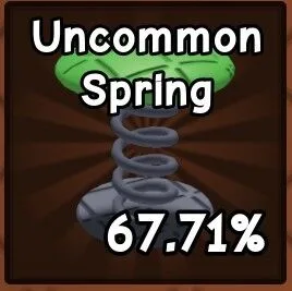 UNCOMMON SPRING x1 GROW A GARDEN 2 FAST DELIVERY ! CHEAPEST ! (VIA MAILBOX)