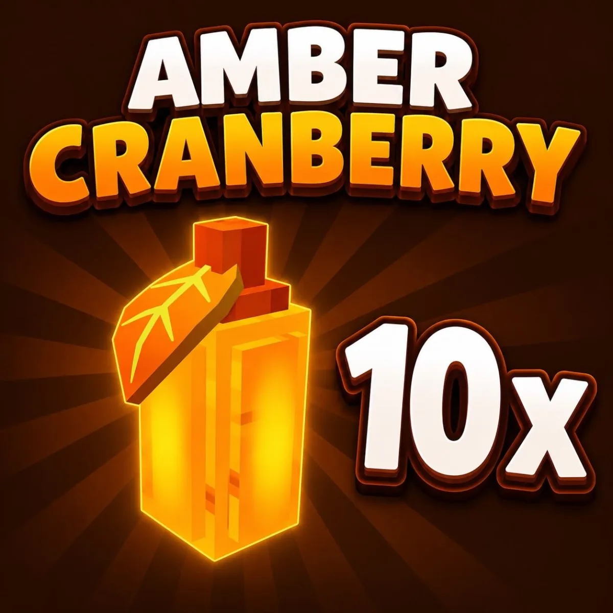 Amber Cranberry Seed (Super)