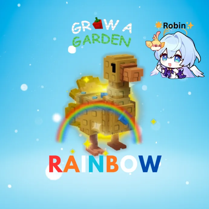 Rainbow Golden Goose - Grow a Garden — Account account