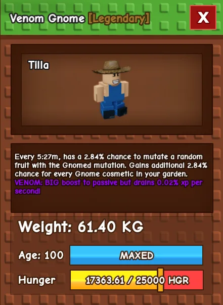 60kg HUGE VENOM GNOME // adrian face // love to get bully